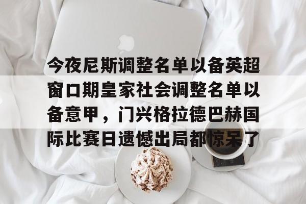 开云-今夜尼斯调整名单以备英超窗口期皇家社会调整名单以备意甲，门兴格拉德巴赫国际比赛日遗憾出局都惊呆了的简单介绍